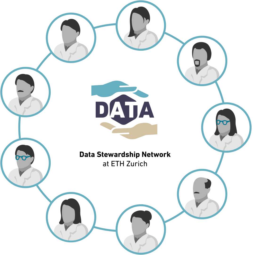 Logo Data Stewardship Network at ETH Zurich